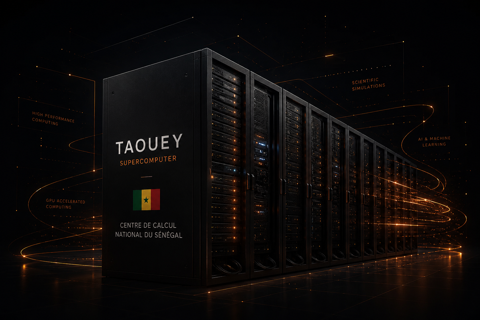 Le supercalculateur TAOUEY — centre de calcul national du Sénégal